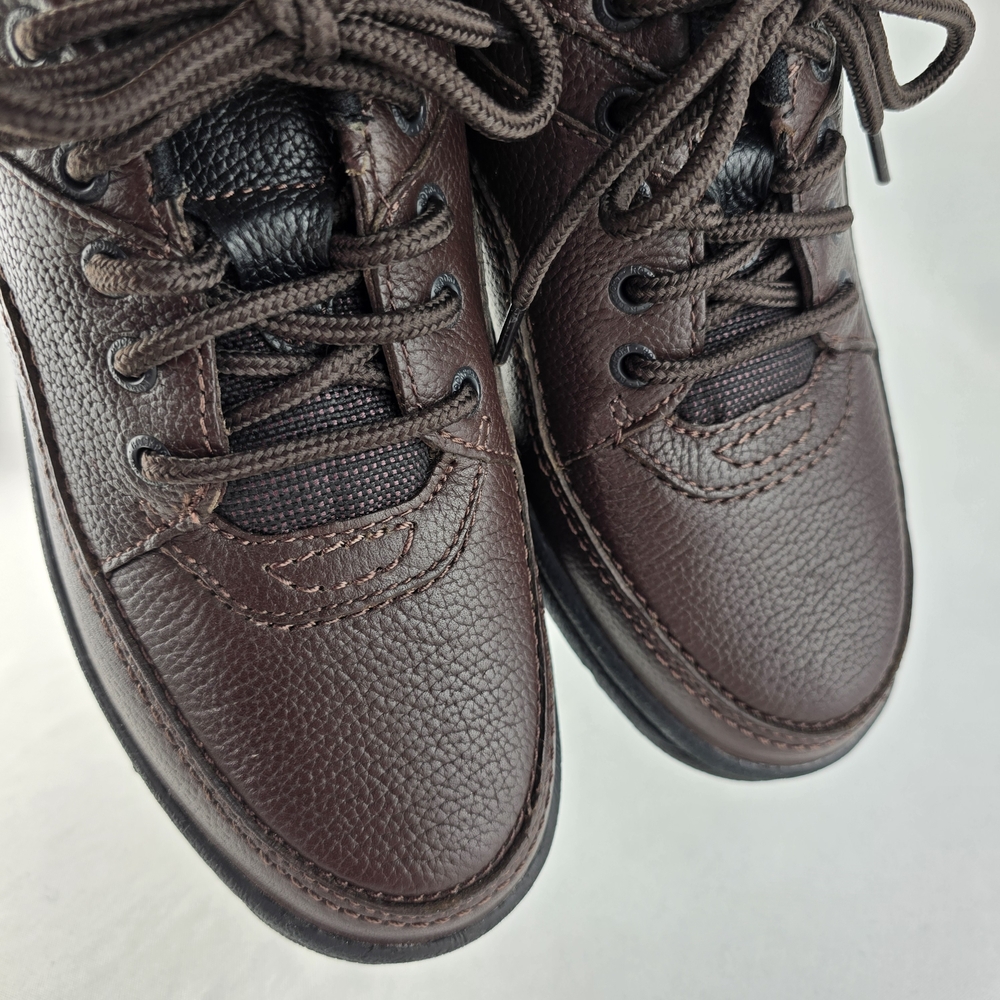 Rockport Men's World Tour Classic Walking Shoes Brown Pebbled Leather K70884 9 - Picture 8 of 14